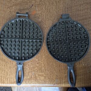 Cast Iron Waffle Irons